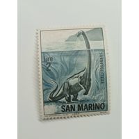 Сан Марино 1965. Доисторические животные