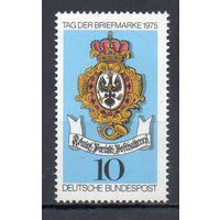 День почтовой марки ФРГ 1975 год серия из 1 марки