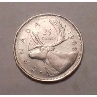25 центов, Канада 1968 г.