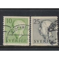 Швеция 1951 Густав VI Адольф Стандарт #356,359