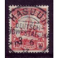1 марка 1906 год Германская Юго-Западная Африка 26