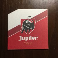 Подставка под пиво Jupiler No 1 /Бельгия/