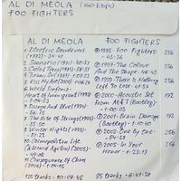 CD MP3 дискография AL DI MEOLA, FOO FIGHTERS - 2 CD