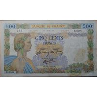 500 франков 1942 г. Р95b