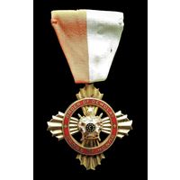 ОРДЕН ПОЧЁТНОГО КРЕСТА  ДЕМОЛЕЯ (Order of Demolay Cross of Honor) НАГРУДНЫЙ ТИП. МОЛОДЁЖНАЯ МАСОНСКАЯ ОРГАНИЗАЦИЯ