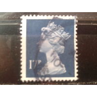 Англия 1990 Королева Елизавета 2  17 пенсов
