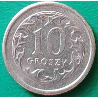 Польша 10 грошей 2000 2