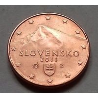 2 евроцента, Словакия 2011 г., AU
