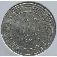 Конго 100 франков 1971 г. В холдере