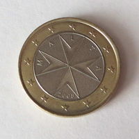 Мальта 1 евро 2008г.
