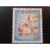 Япония 1955 утки-мандаринки