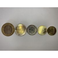 Набор монет Турции (лира и куруши)