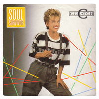 Конверт C.C. Catch - Soul Survivor, 1987 (7", Single, Hansa 109 419)