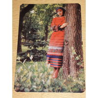 Календарик 1980 Минлегпром РСФСР Одежда. Мода. Малый тираж