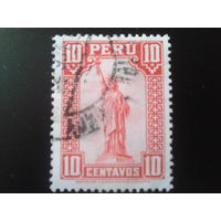 Перу 1932 статуя Свободы в Нью-Йорке