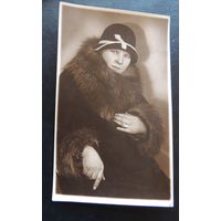 Фото "Дама в шляпке" 1930 г.