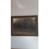 Картина Шкарубо В.Ф. "Старый сад", 2004 год, холст, масло, размер 50/70 см