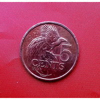 84-05 Тринидад и Тобаго, 5 центов 2002 г.