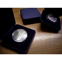Оригинальный футляр на 1 медно-никелевую или серебряную монету НБРБ ВОЗМОЖЕН ОБМЕН