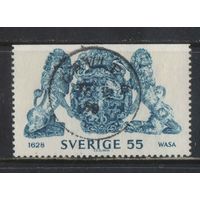 Швеция 1969 Герб боевого корабля Ваза Стандарт #646Do