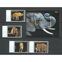 2016 Нигер Дикие животные Слоны