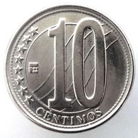 Венесуэла 10 сентимо, 2009 UNC