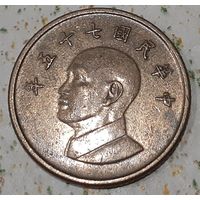 Тайвань 1 доллар, 1986 (7-2-83)