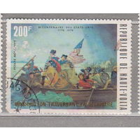 Искусство  Живопись  200-летие независимости Соединенных Штатов Америки Верхняя Вольта 1975 год лот 1035