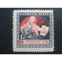 Латвия 1920 Красный крест