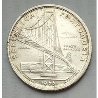 Португалия 20 эскудо 1966 г. Открытие моста Антониу Салазара