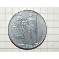Италия 100 лир 1970