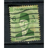 Египет - 1937/1944 - Король Фарук 6М - [Mi.228] - 1 марка. Гашеная.  (LOT Ei6)-T10P38