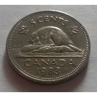 5 центов, Канада 1983 г.