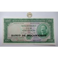 Werty71 Мозамбик 100 огромных эскудо 1976 колония Португалии 1961 UNC банкнота