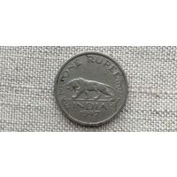 Индия Британская 1 рупия 1947/Георг 6 (тигр)/ FA