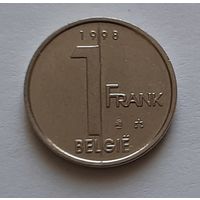 1 франк 1998 г. Бельгия