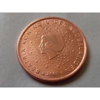 5 евроцентов, Нидерланды 2007 г., AU