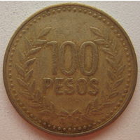 Колумбия 100 песо 1995 г. (gl)