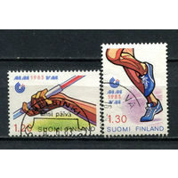 Финляндия - 1983 - Чемпионат мира по легкой атлетике - [Mi. 929-930] - полная серия - 2 марки. Гашеные.  (Лот 155BB)
