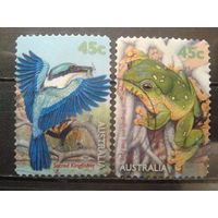 Австралия 1999 Фауна, самоклейки Полная серия