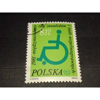 Польша 1981 Международный год инвалидов. Полная серия 1 марка