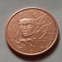 5 евроцентов, Франция 2007 г., AU