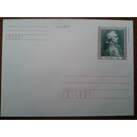 Польша 2001 конверт с ОМ король Станислав Август Понятовский 18 век