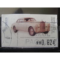 Испания 2004 Автоматная марка Ролс-Ройс 1947 г. 0,82 евро Михель-1,5 евро гаш