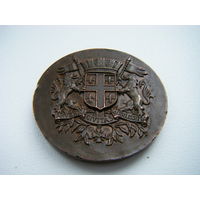 Медаль Клермон-Ферран 1979г. клейма на гурте. Медь.
