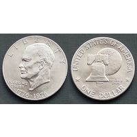США, 1 доллар 1976 г.,  200 лет независимости США