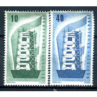 Германия (ФРГ) - 1956г. - Европа - полная серия, MNH [Mi 241-242] - 2 марки