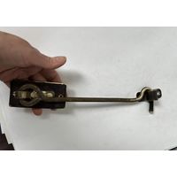 Старинный накидной крючок для калитки и др. Латунь/бронза