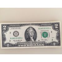 2 доллара США, 2003 год - B 28535355 A 2