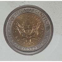 Аргентина 1 песо 2013 200 лет первой национальной монете